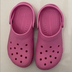 CROCS CLASSIC CLOG PINK WOMENS SIZE 9